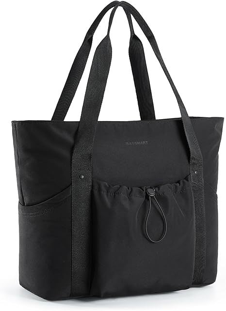 black waterproof women travel tote bag,custom,front