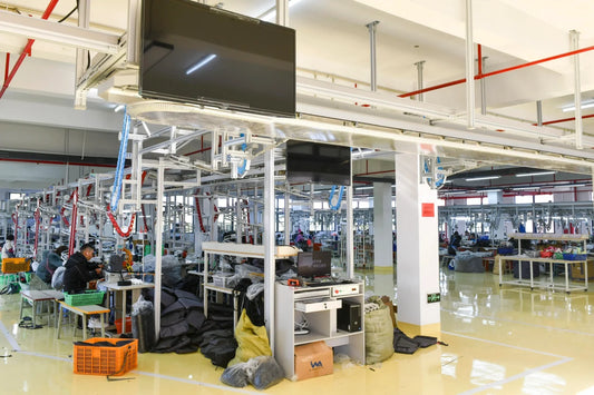 Bag manufacturing production line for OEM custom bag development and bulk production