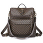 Customizable  Retro  Pu Leather Women's Backpack Backpacks For Teen Girls