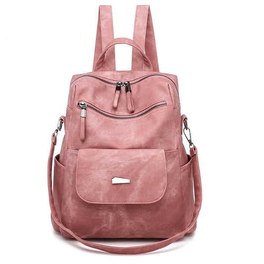 Wholesale Customizable Korean High Capacity Women's Backpack Pu Ladies Backpack Back Pack Deals Of The Day