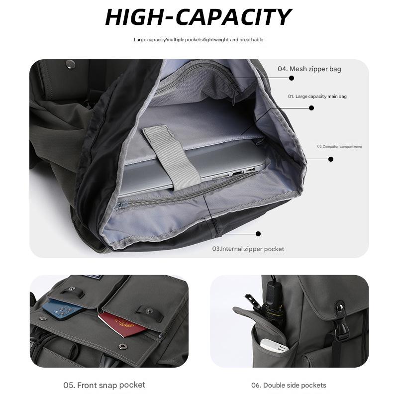 backpack with laptop compartment for 15 inch laptop tablet phone headphones and daily essentials