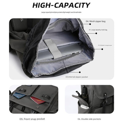 backpack with laptop compartment for 15 inch laptop tablet phone headphones and daily essentials