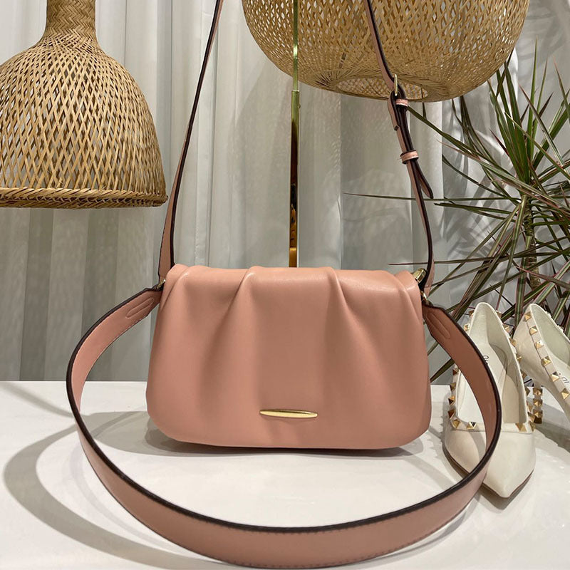 Underarm Bag Women's New Summer Cute Casual Texture Special-Interest Design Simple Fashion Shoulder Bag