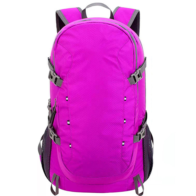 Customized New Product Lightweight Folding Backpack Outdoor Camping Hiking Backpack Cycling Sports on Foot Travel Bag 40l