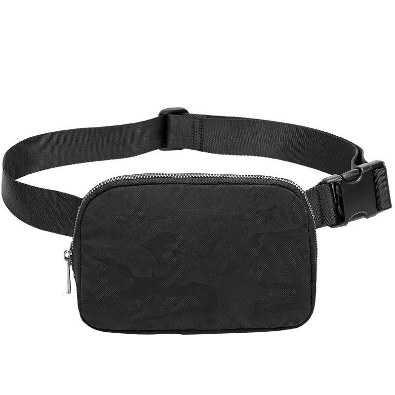 Customized Waist Bag Nylon Waterproof Chest Bag Outdoor Sports Running Phone Bag All-Match Crossbody Men and Women