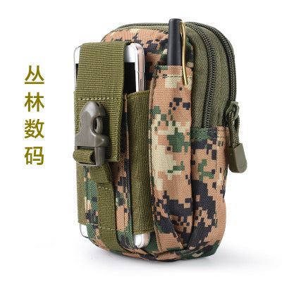 Customized Military Fan Tactical Waist Pack Multi-Functional Outdoor Leisure Bag Thunder Belt Bag Cell Phone Case Sport Climbing Waist Bag