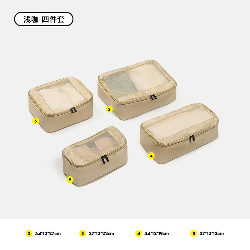 Customizable Luggage with Compressed Storage Bag Buggy Bag Antibacterial Personal Luggage Organizing Storage Bag