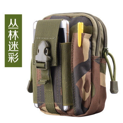 Customized Military Fan Tactical Waist Pack Multi-Functional Outdoor Leisure Bag Thunder Belt Bag Cell Phone Case Sport Climbing Waist Bag