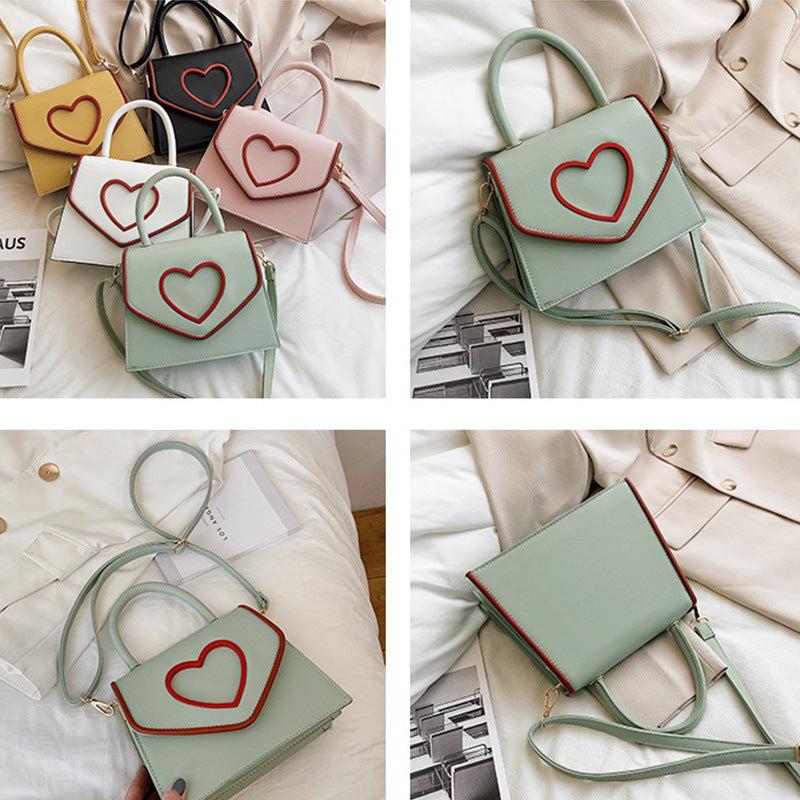 New Bags Women's Bag Summer Fresh Korean Style Crossbody Bag Cute Fashion Casual Love Shoulder Bag Wholesale