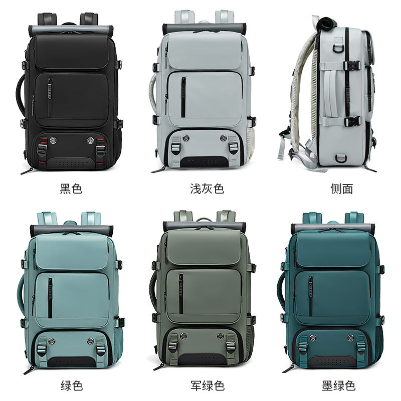 Backpack Men's Outdoor Travel Backpack Large Capacity Crossbody Bag Travel Bag Computer Bag Luggage Bag Women's Backpack