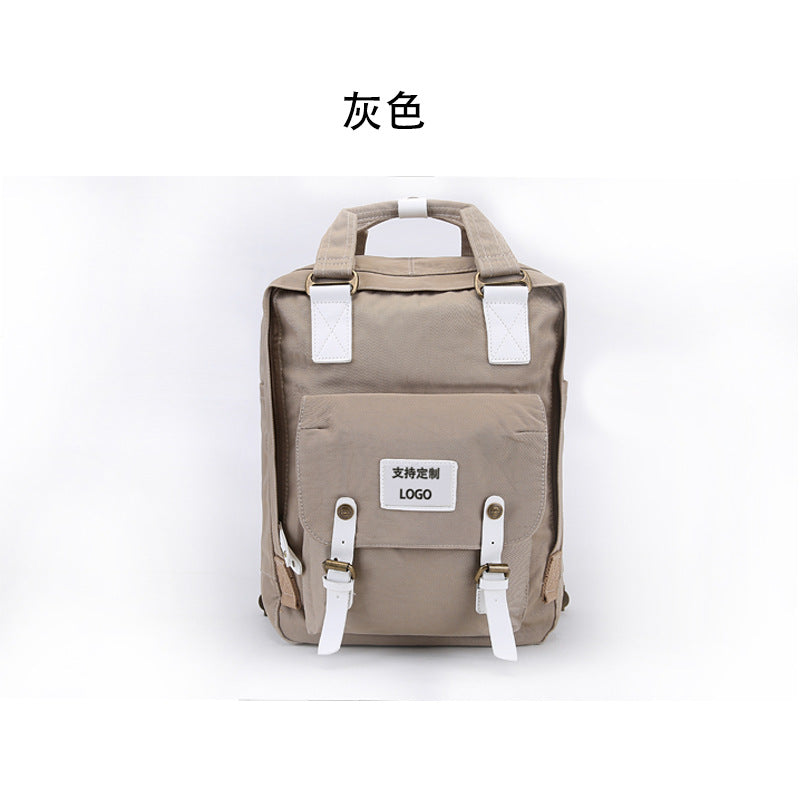 Customized New Product Doughnut Backpack Men's and Women's College Students Bag College Style Outdoor Multifunctional Backpack