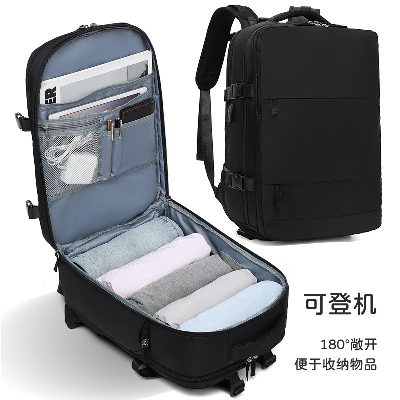 Customized Spot Multi-Functional Women's Backpack Large Capacity Waterproof Dry Wet Separation Luggage Computer Backpack