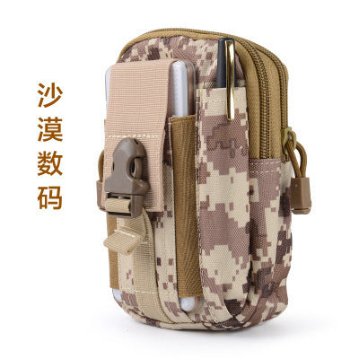 Customized Military Fan Tactical Waist Pack Multi-Functional Outdoor Leisure Bag Thunder Belt Bag Cell Phone Case Sport Climbing Waist Bag