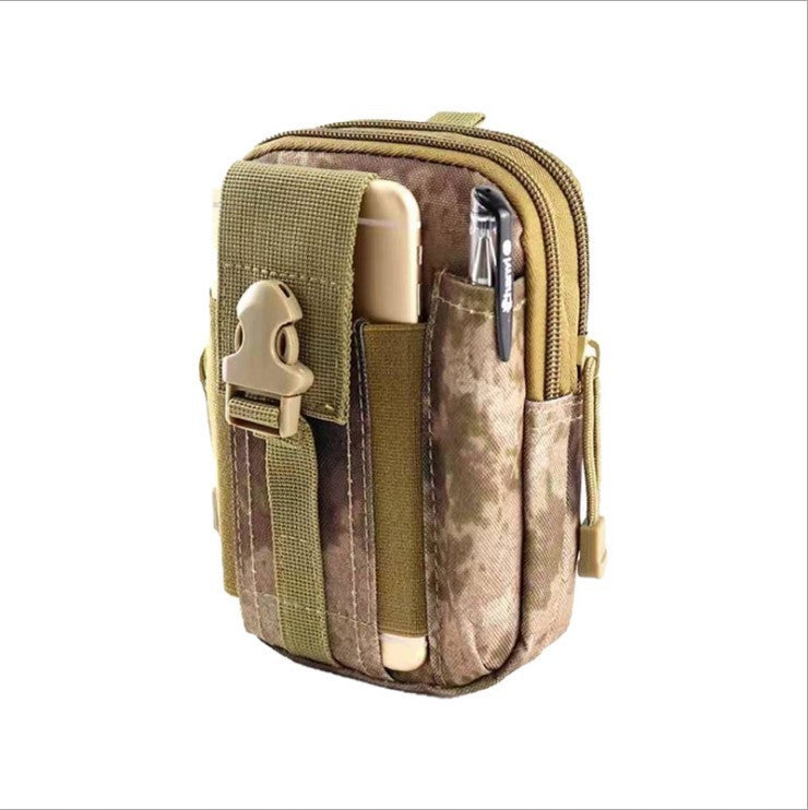 Customized Military Fan Tactical Waist Pack Multi-Functional Outdoor Leisure Bag Thunder Belt Bag Cell Phone Case Sport Climbing Waist Bag