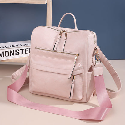 Customizable Large  Women's Colorful Backpack Women Bagpack Ladies Bag