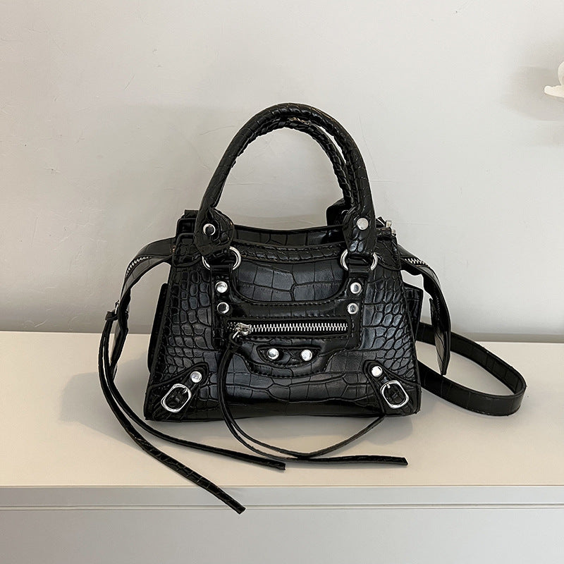 Wholesale Customizable Crocodile Skin Pattern Rivet Women Bag Purse Women Bag Wholesale