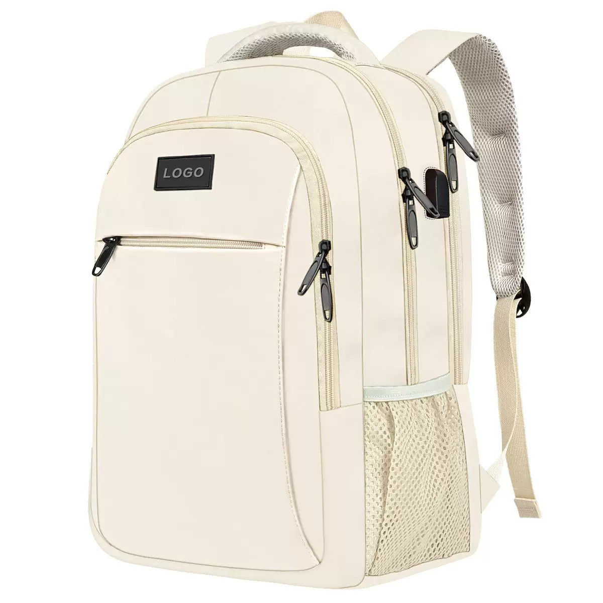 Custom Business Laptop Backpack with Trolley Sleeve - 2 Sizes