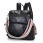 Customizable Retro Large Ladies Backpack 2 Pieces Set College Bags For Women
