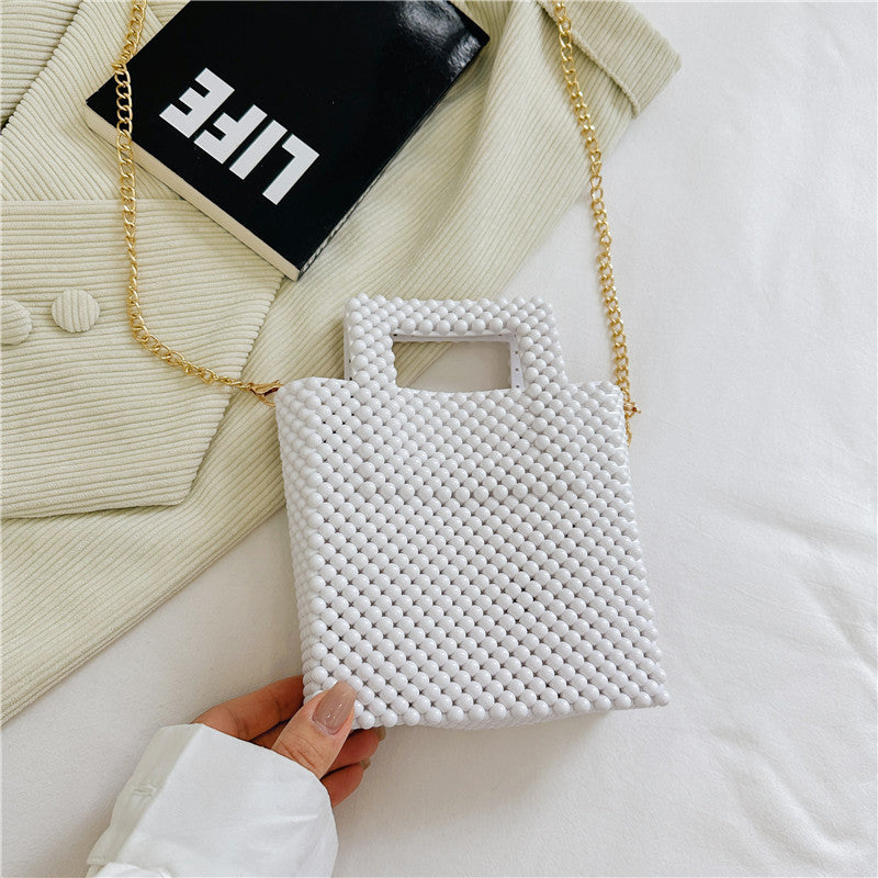 New Style Mesh Shoulder Bag Hollow Crossbody Bag Fashion Pvc Bag