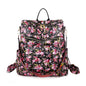 Customizable  Retro  Pu Leather Women's Backpack Backpacks For Teen Girls