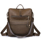 Customizable  Retro  Pu Leather Women's Backpack Backpacks For Teen Girls