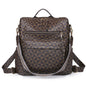 Customizable  Retro  Pu Leather Women's Backpack Backpacks For Teen Girls