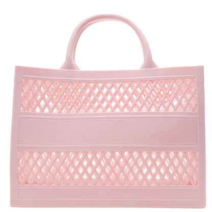 Summer New Candy Color Hollow Beach Bag Pvc Shopping Basket Jelly Bag