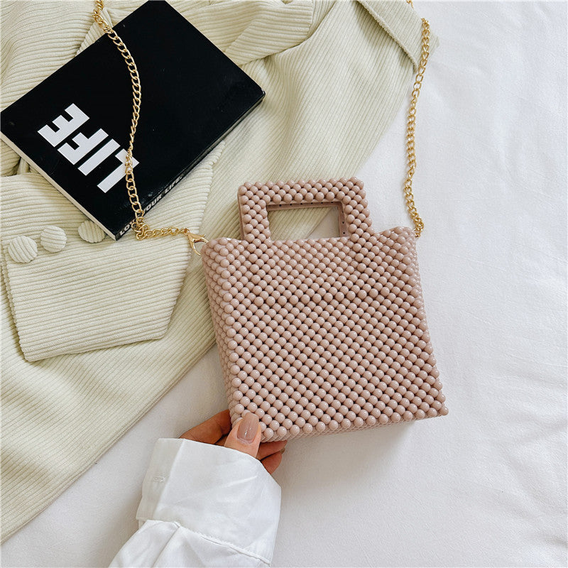 New Style Mesh Shoulder Bag Hollow Crossbody Bag Fashion Pvc Bag