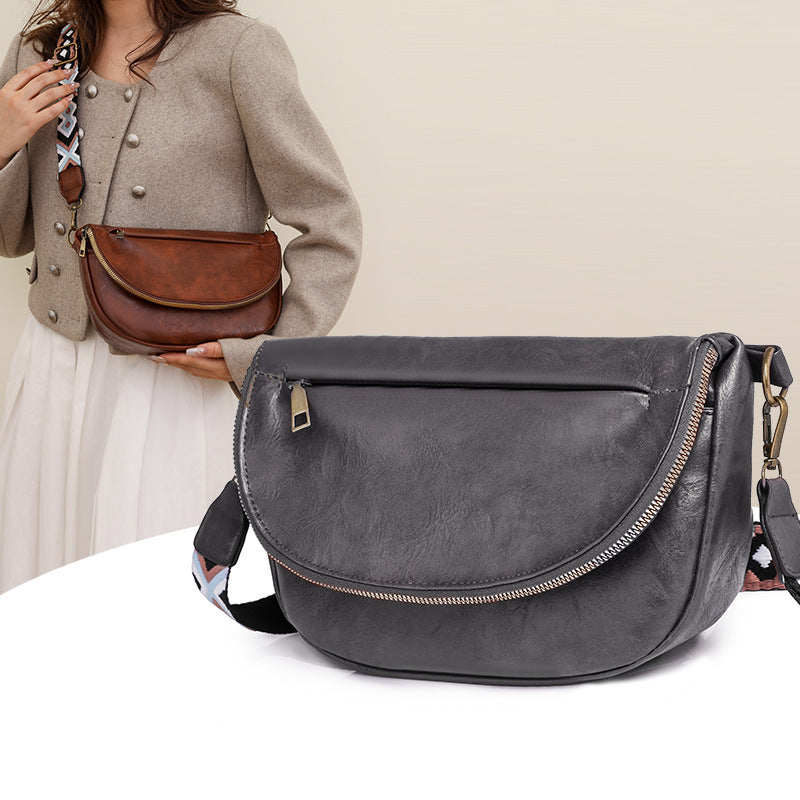 Wholesale Customizable New Fashion Retro Shoulder Underarm Bag Women's Bag Casual Simple Chest Bag Women