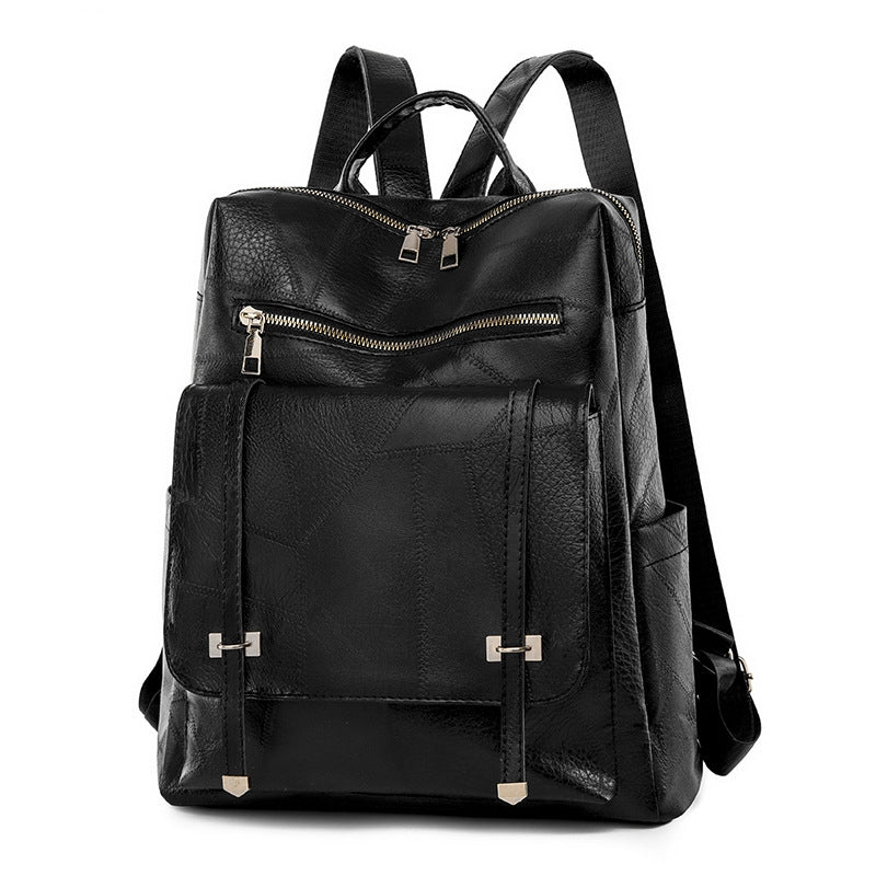 Wholesale Customizable Trending Backpack Deals Of The Day Fashion Retro PU Women's Bag Leather Ladies Backpack