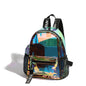 Customizable Thickened PVC Transparent Ladies Backpack Waterproof  Girls Schoolbag