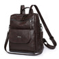 Customizable Korean Women's Backpack - PU Leather Ladies Backpack