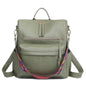 Customizable  Retro  Pu Leather Women's Backpack Backpacks For Teen Girls