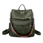 Customizable  Retro  Pu Leather Women's Backpack Backpacks For Teen Girls