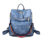 Customizable  Retro  Pu Leather Women's Backpack Backpacks For Teen Girls
