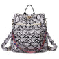 Customizable  Retro  Pu Leather Women's Backpack Backpacks For Teen Girls