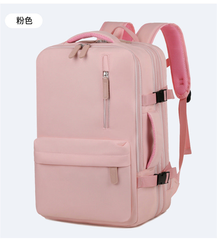 Customized Travel Backpack Wholesale Women's Large Capacity Oversized Lightweight Multifunctional Luggage Backpack Short Trip Difference Travel Bag