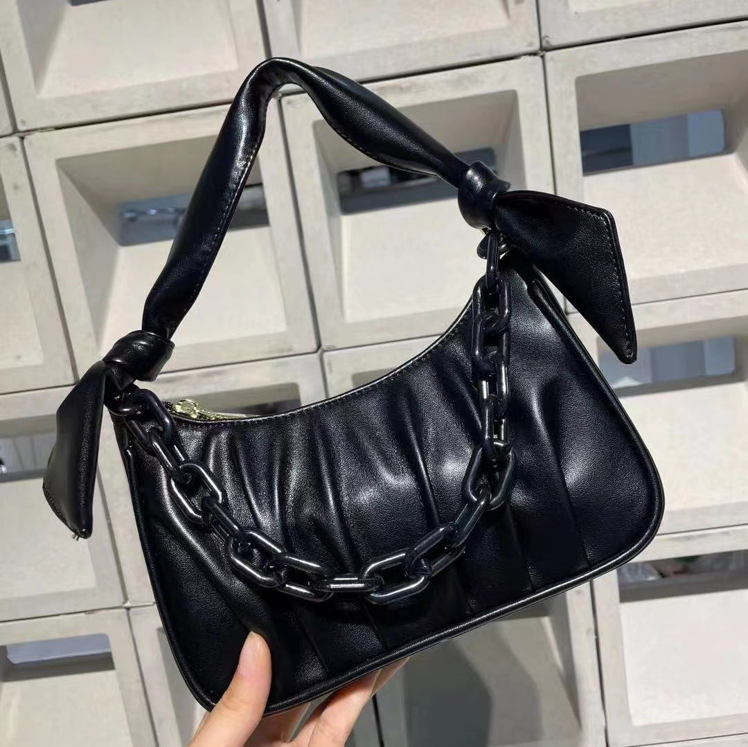 New Acrylic Chain Underarm Bag Cloud Bag2023New Trendy Bag Women's Shoulder Messenger Bag