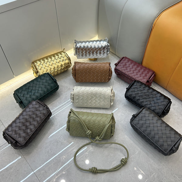 New Fashion Genuine Leather Small Square Bag Casual Crossbody Women's Bag