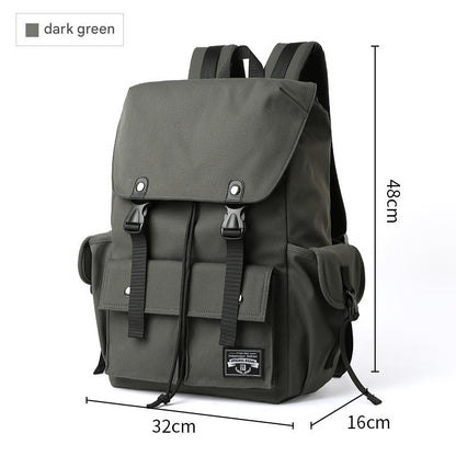 dark green fanlosn korean style backpack students,custom,dimensions