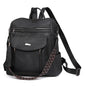 black​ pu backpack,women,side