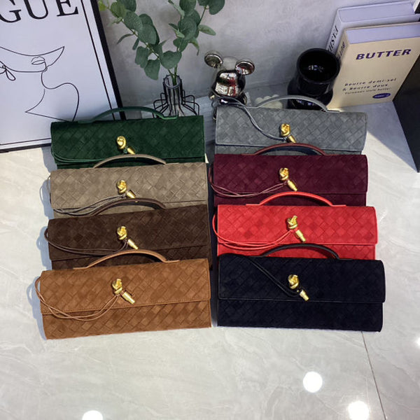 New Style Clutch Evening Bag Genuine Leather Fashion Handbag For Women