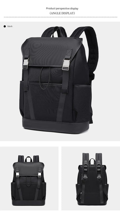 black custom drawstring backpack for school and lifestyle brands