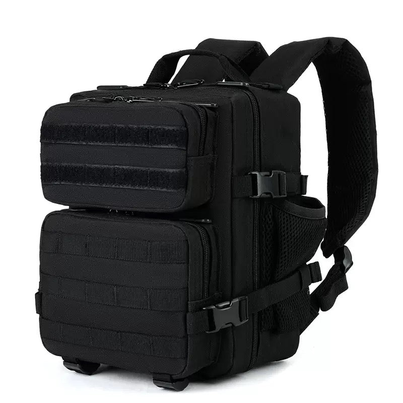 black mini sports backpack for gym travel camping and outdoor activities