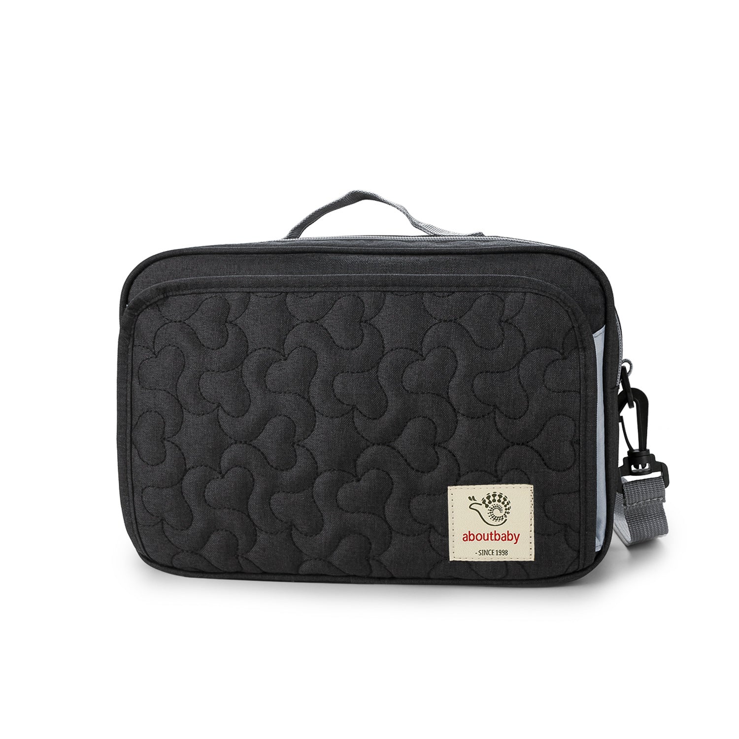 black waterproof stroller organizer bag