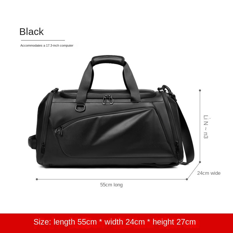 black travel luggage bag,men,dimensions