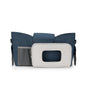 blue insulated baby stroller organizer bag