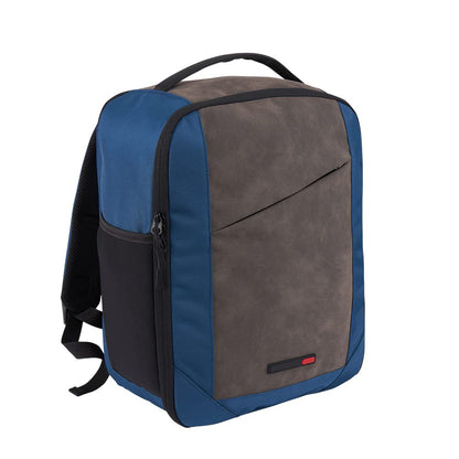 blue black custom rpet backpack large size for business travel orders