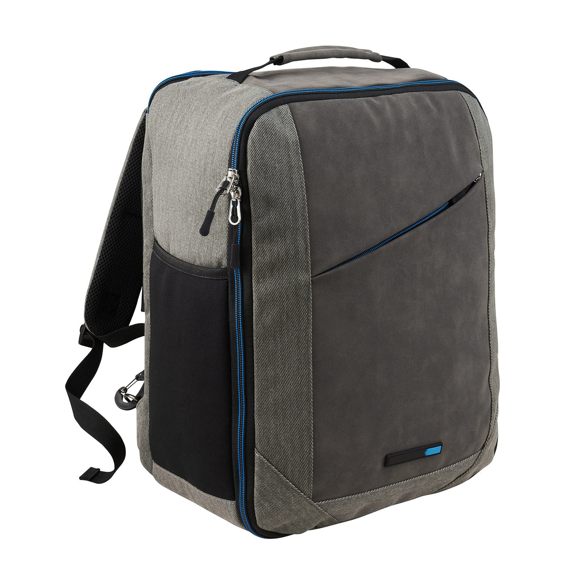 blue lightweight travel backpack small size for daily commuting