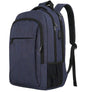 blue fanlosn large capacity business backpack,custom,side